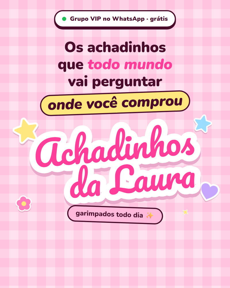 Página do grupo Achadinhos da Laura